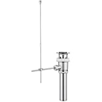 ubeegol Tirador Desagüe con rebosadero Válvula para Lavabo drenaje cromo desagüe excéntrico Tapón de lavabo (11-4 Tapón…